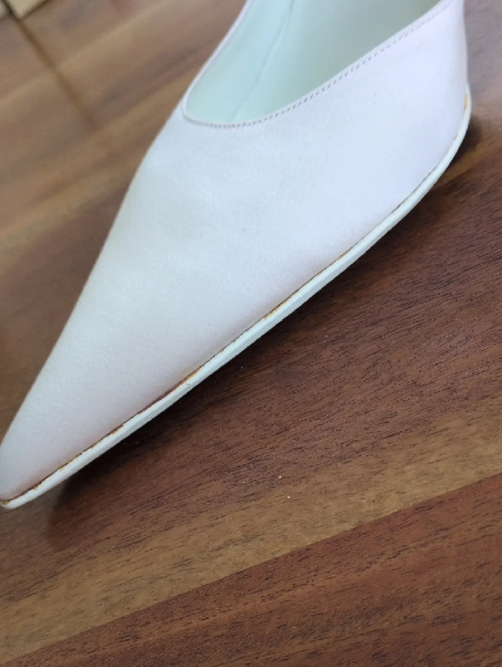 🆕 Women's Pointed Toe Slingback Pumps in Light Pink